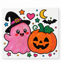 DIY Kit - Spookje met pompoen